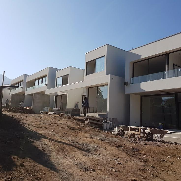Chantier réel de villas